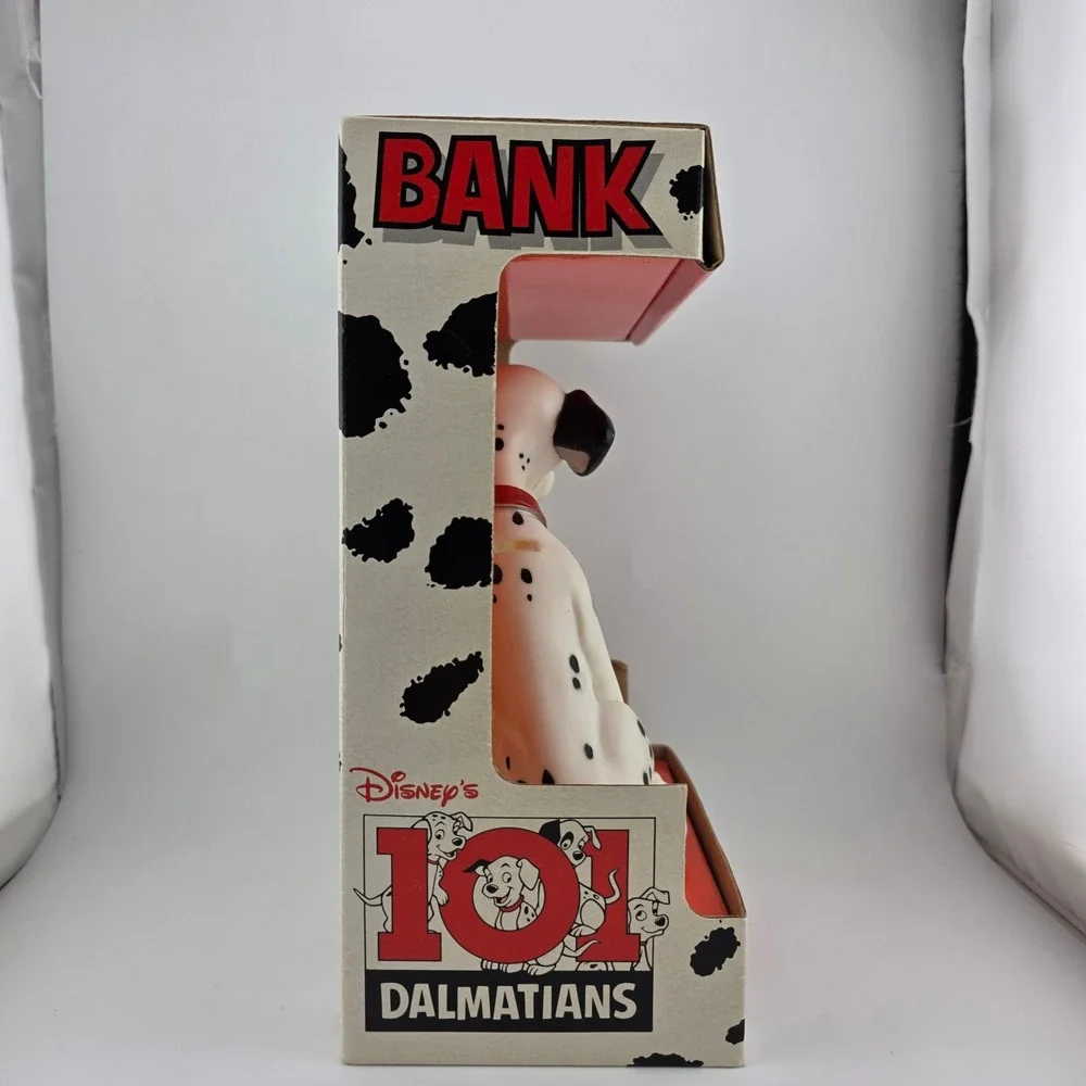 101 Dalmatians Dog Bank Pongo Perdita Puppy Happiness Express Disney NIB Vintage